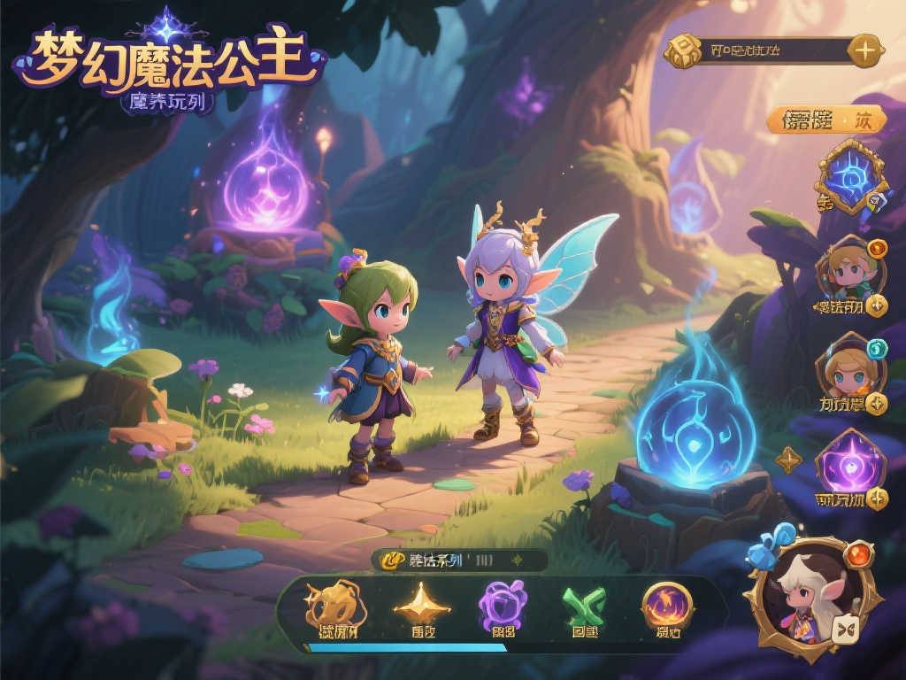 《梦幻魔法公主》养成手游：沉浸于《魔法☆系列》的奇幻世界