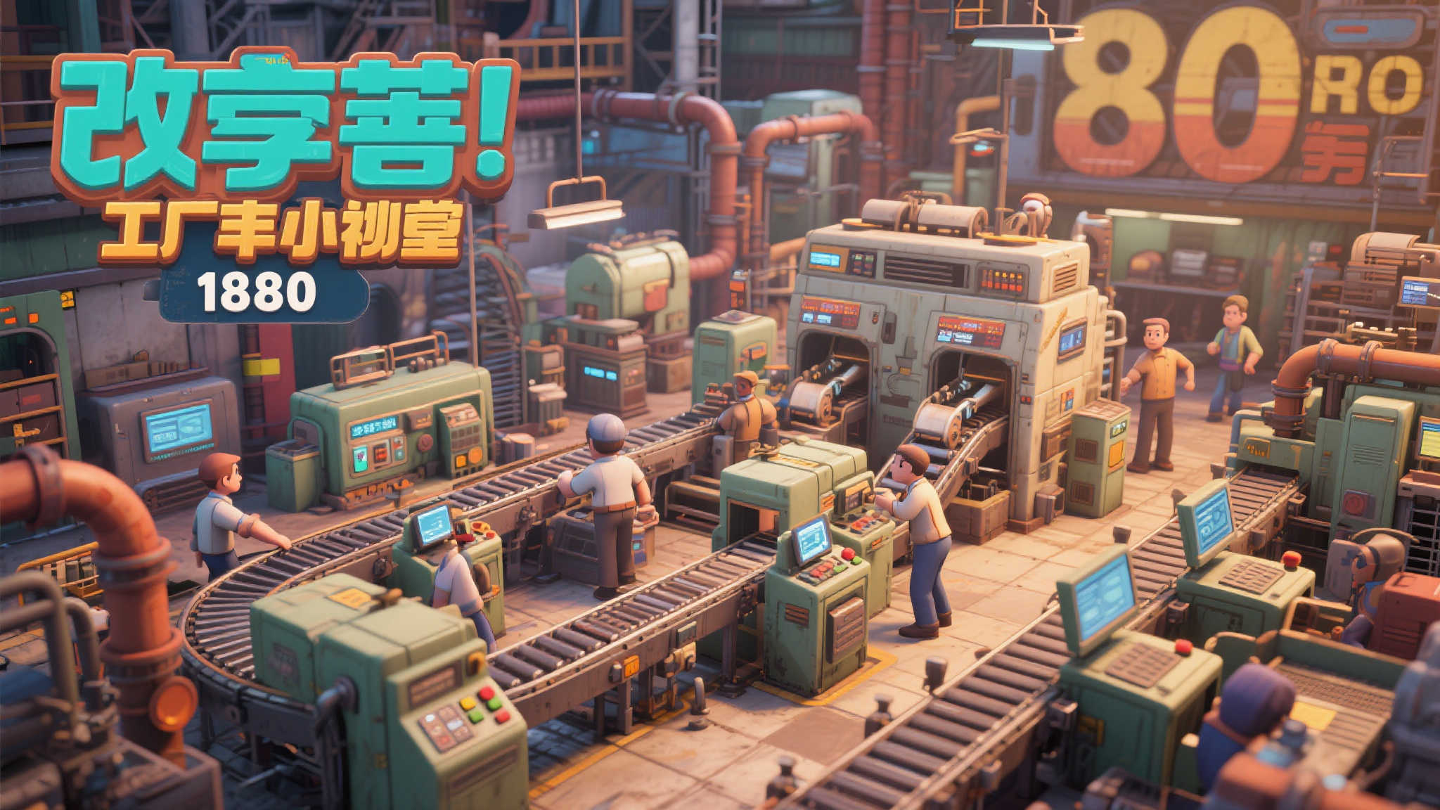 复古工厂经营模拟：重返80年代工业时代
