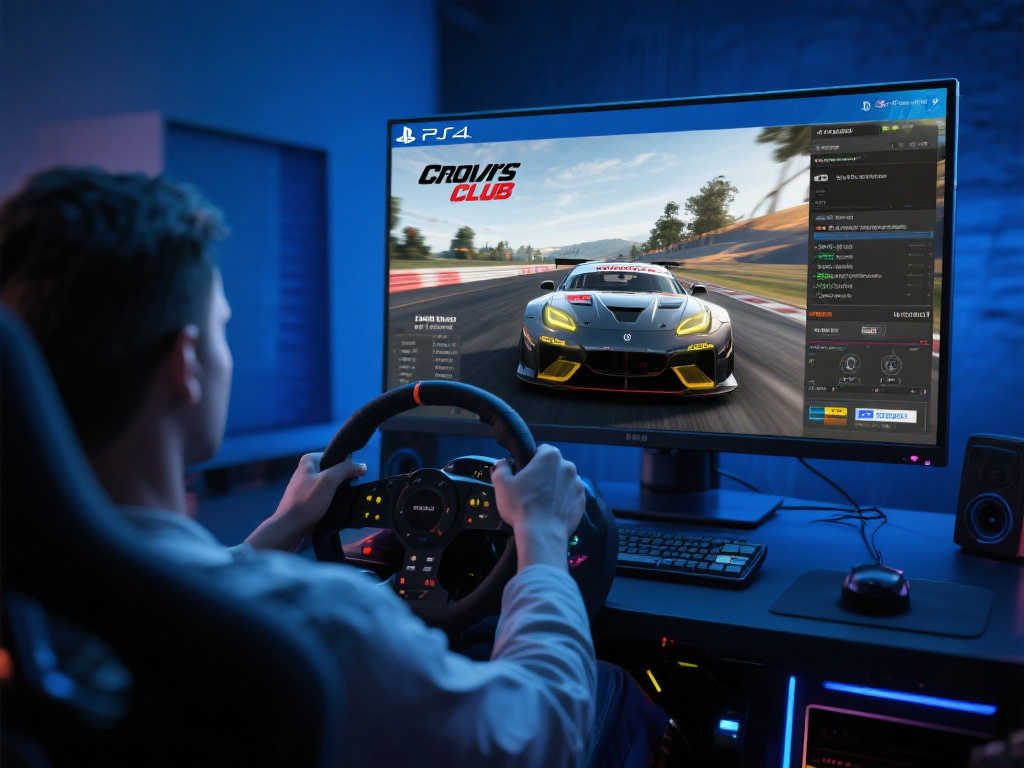 PS4模拟器成功运行《驾驶俱乐部》，画面问题仍待解决